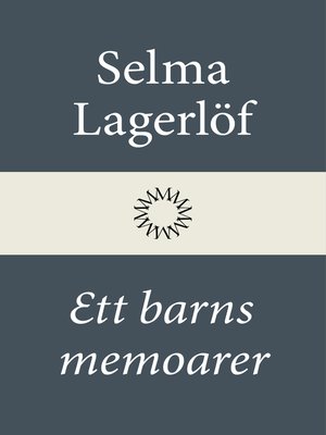 cover image of Ett barns memoarer (Mårbacka II)